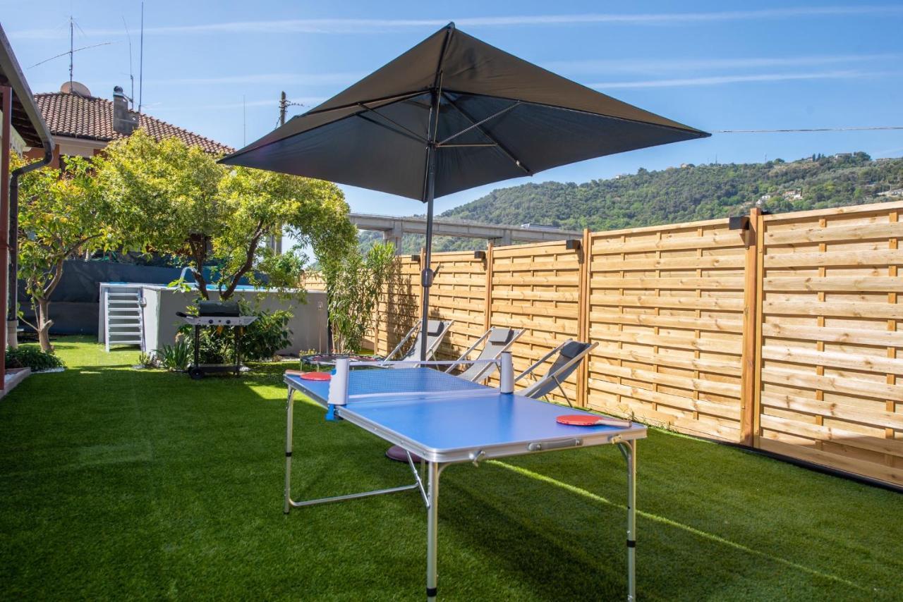 Casa Del Sole: Relax & Charme Nella Riviera Ligure Villa Camporosso  Luaran gambar